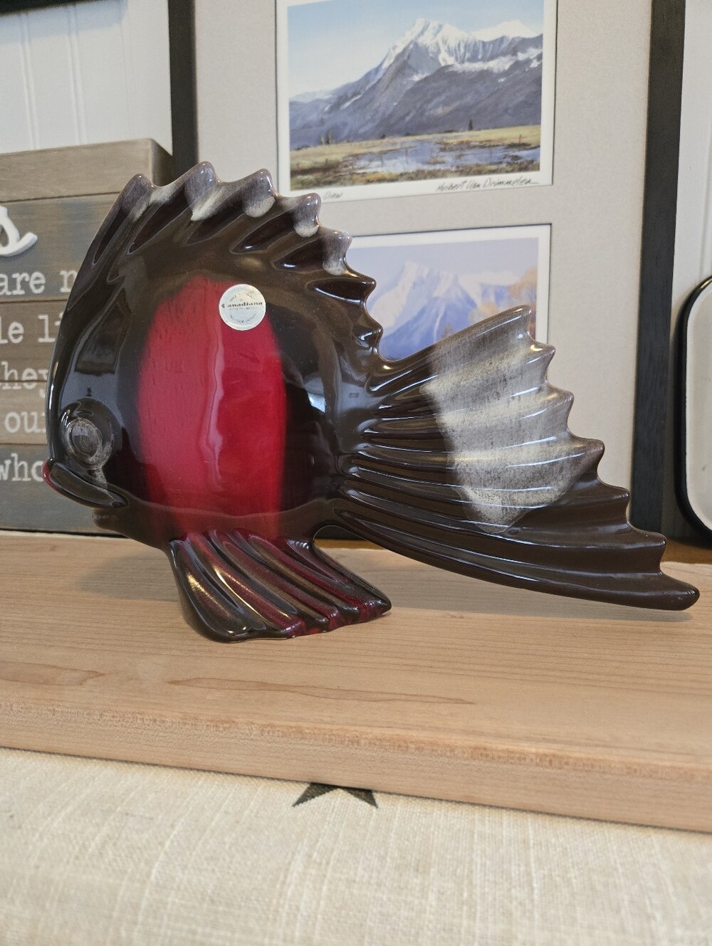 Canadiana Pottery Fish